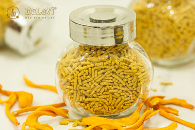 Trà gừng đông trùng hạ thảo – Món quà tặng bạn bè giá trị