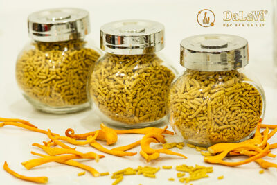 Trà gừng đông trùng hạ thảo mua ở đâu uy tín?